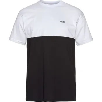 Pánská móda Tričko Vans Schwarz/ Weiß 5278081 S