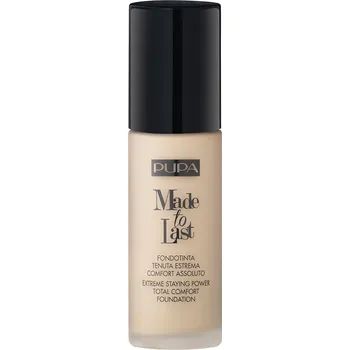 PUPA Milano Dlouhotrvající make-up SPF 10 Made To Last Foundation 30 ml 001 Light Ivory + 2 měsíce na vrácení zboží