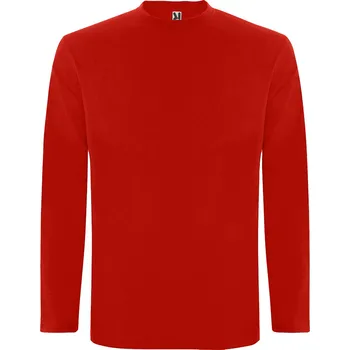 Pánská móda ROLY Pánské tričko s dlouhým rukávem Extreme Barva: červená (60), Velikost: S