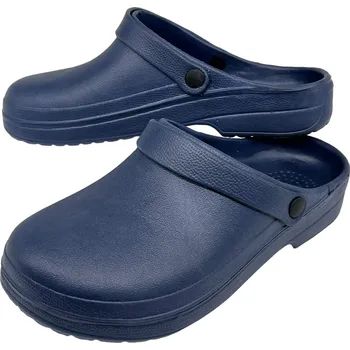 Pánské pantofle Sport Pánské modré gumové nazouváky 01 Barva: Modrá, Velikost: 48