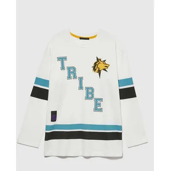 Chlapecké tričko Tričko Sisley Weiß/ Blau/ Schwarz 3139950 168