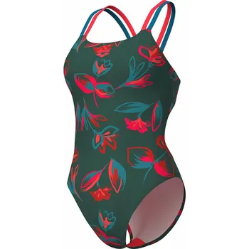 Dámské plavky Plavky Arena Grün/ Rot 6100549 32