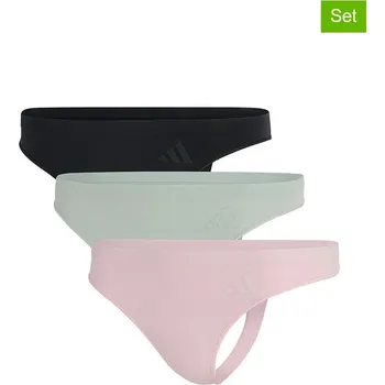 Dámské spodní prádlo Kalhotky adidas Rosa/ Grün/ Schwarz 510427 L