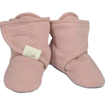 Capáčky ESITO | Capáčky barefoot Warmkeeper ZOE Cameo pink - růžová / 0 - délka stélky: 10 cm