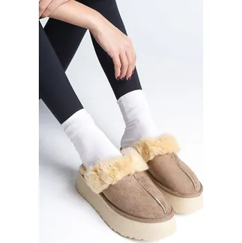 Dámské polobotky trendyol Hellbraun 4423984 38