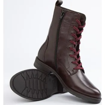 Dámské kozačky Boty JOLANA & FENENA Braun 3789747 40