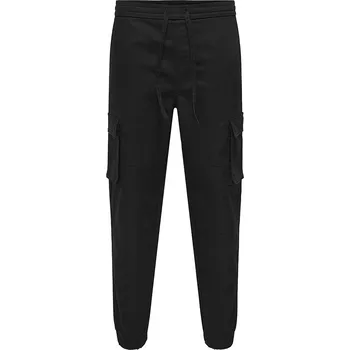 Pánské kalhoty Kalhoty ONLY & SONS Schwarz 2366169 S