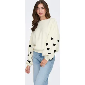 Dámská mikina Mikina ONLY Creme 6116539 XL