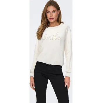 Dámská mikina Mikina ONLY Weiß 3211133 L
