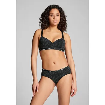 Dámské spodní prádlo Sportovní podprsenka Puma Schwarz 8775471 XL