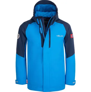 Dívčí bunda Trollkids Blau 401231 92