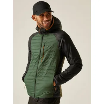 Pánská větrovka Bunda Regatta Schwarz/ Khaki 1044128 3XL