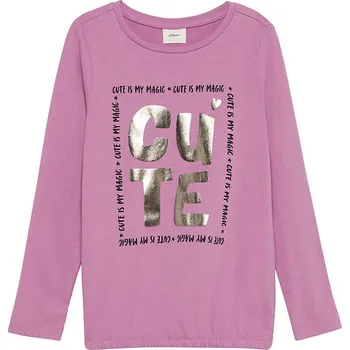 Dívčí tričko Tričko s.Oliver Pink 901852 116