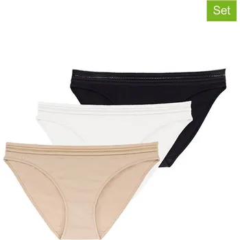 Dámské oblečení Kalhotky Dorina Beige/ Schwarz/ Creme 2553321 XXL