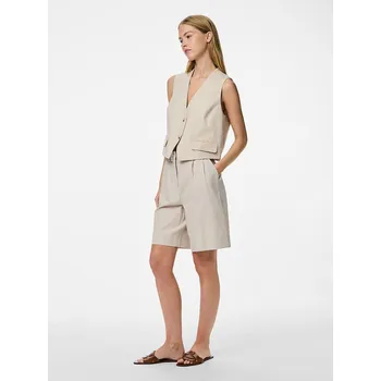 Kraťasy Pieces Creme 5437126 XL