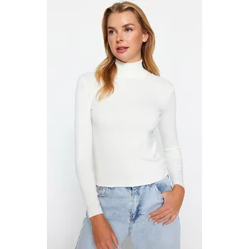 Dámské tričko trendyol Weiß 9514015 XL