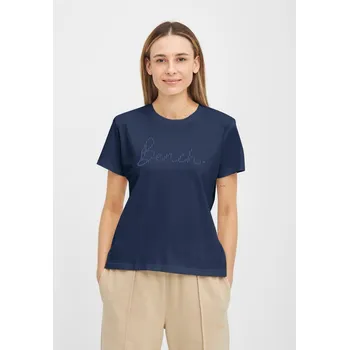 Dámské oblečení Tričko Bench Dunkelblau 5929632 40