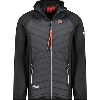 Pánská větrovka Bunda Geographical Norway Schwarz 662263 L