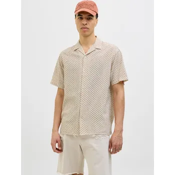 Pánská košile Košile Jack & Jones Beige 5037366 XL