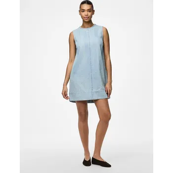 Dámské šaty Šaty Pieces Hellblau 2508676 S