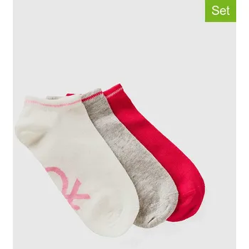 Benetton Grau/ Rot/ Weiß 486555 20