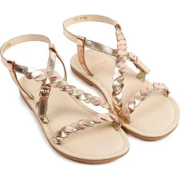 Dívčí sandály Carrément beau Gold 6300686 32