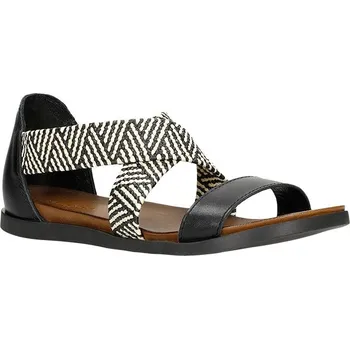 Dámské sandále Wojas Schwarz/ Weiß 3934410 39