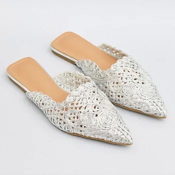 Dámské pantofle Belucci Silber 6794301 39