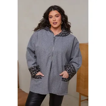 Dámská vesta Bunda Curvy Lady Grau 9037017 44/46