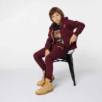 Chlapecká mikina Timberland Bordeaux 8760930 116