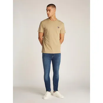 Pánské oblečení Tričko TOMMY JEANS Beige 4524455 L