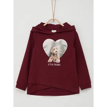 Dívčí mikina s.Oliver Bordeaux 5527306 104