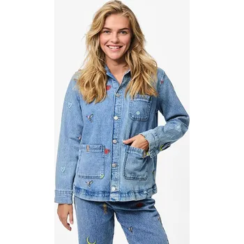 Dámská košile Košile Pieces Hellblau 8262370 S