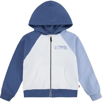 Dívčí mikina Levi's Kids Weiß/ Blau 487539 116