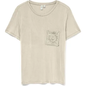 Dámská móda Tričko Vero Moda Beige 684994 S