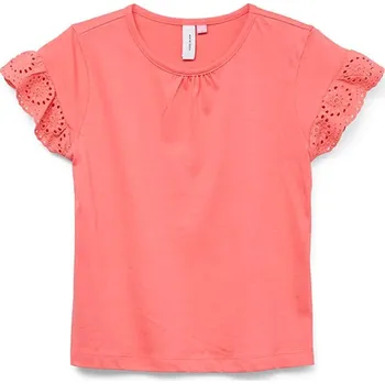 Dívčí tričko Tričko Vero Moda Girl Rot 9382732 140