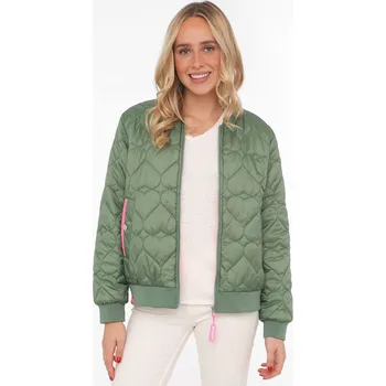 Dámská vesta Bunda Zwillingsherz Grün 3294615 XL