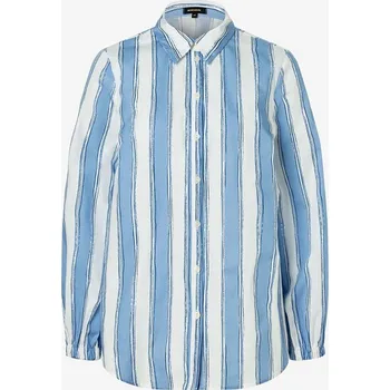 Dámská košile Košile More & More Hellblau/ Weiß 3127902 42