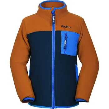 Chlapecká bunda Peek U Hellbraun/ Dunkelblau 1709195 152