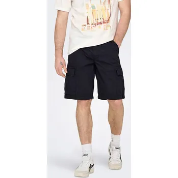 Pánské kraťasy Kraťasy ONLY & SONS Dunkelblau 8768771 XL