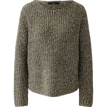 Dámský svetr Oui Khaki/ Rosa 9259135 42