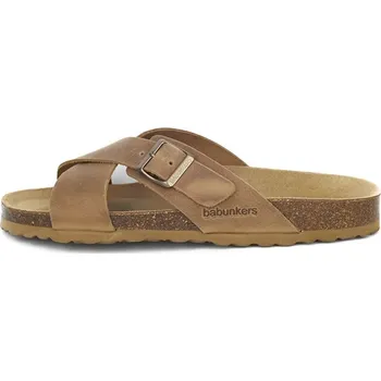 Pánské pantofle Boty BABUNKERS Family Hellbraun 7919580 40