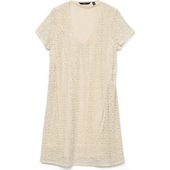 Dívčí šaty Vero Moda Girl Beige 5565776 128