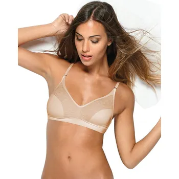 Dámské oblečení Sportovní podprsenka Intimidea Beige 715832 M/L