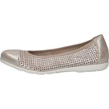 Dámské baleríny Caprice Hellbraun/ Grau 5901023 40