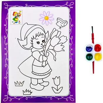 omalovánky Sada omalovánek - Oboustranný obrázek k vymalování 22428-22.03