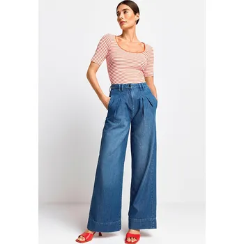 Dámské tričko Tričko Rich & Royal Weiß/ Orange 234420 XS