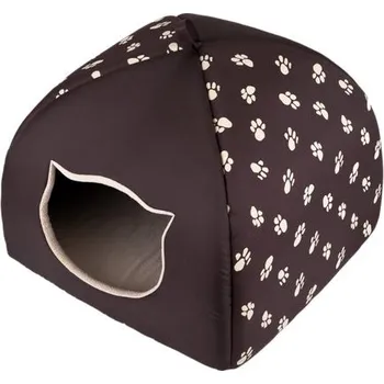 Pelíšek pro psa Reedog Iglú Brown - L