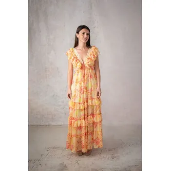 Dámské šaty Šaty Lula Natura Orange 4360489 onesize