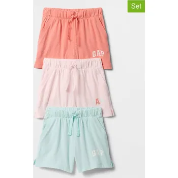 Dívčí kraťasy GAP Hellblau/ Rosa/ Orange 150869 74